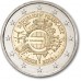 Frankrijk 2 euro comm 2012 'Tien jaar Euro' UNC